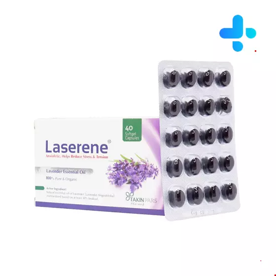 Takin Pars Pharmed Laserene 40 Softgel Capsules