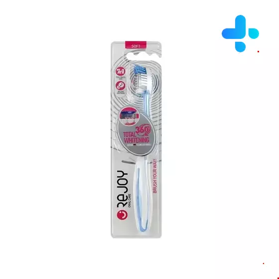 toothbrush rejoy total whitening medium