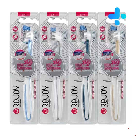 toothbrush rejoy total whitening medium
