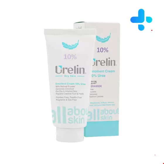 Urelin Emollient Cream 10٪ Urea 100 ml