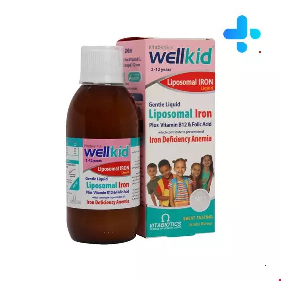 Vitabiotics Wellkid Liposomal Iron Liquid 200 Ml