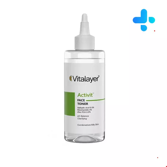 Vitalayer Activit Face Toner For Oily Skins 200ml