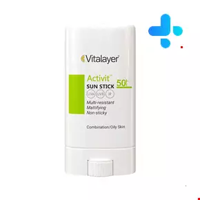 ضد آفتاب استیکی اکتیویت SPF50 ویتالیر 15 گرمی