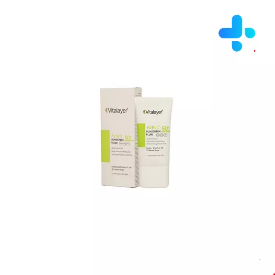 Vitalayer SPF50 Activit Sunscreen Fluid For Oily Skin  50 ml