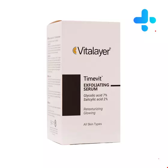 Vitalayer Timevit Glycolic Acid 7 Exfoliating Serum 30 ml