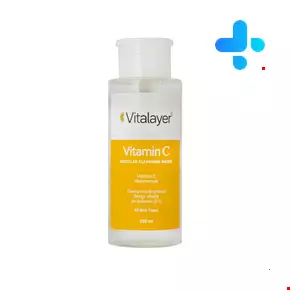 محلول پاک کننده آرایش ویتامین سی ویتالیر مناسب انواع پوست 250 میلی لیتری