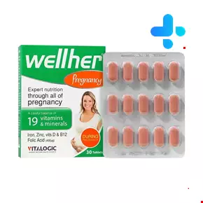 Vitalogic Wellher pregnancy 30 tablets 