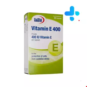 کپسول ویتامین ای 400 یوروویتال 60 عددی
