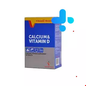 Vitamin House Calcium & Vitamin D 30 Tablet