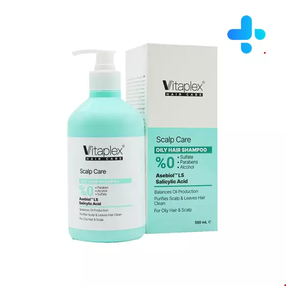 Vitaplex Oily Hair Shampoo  500 ml