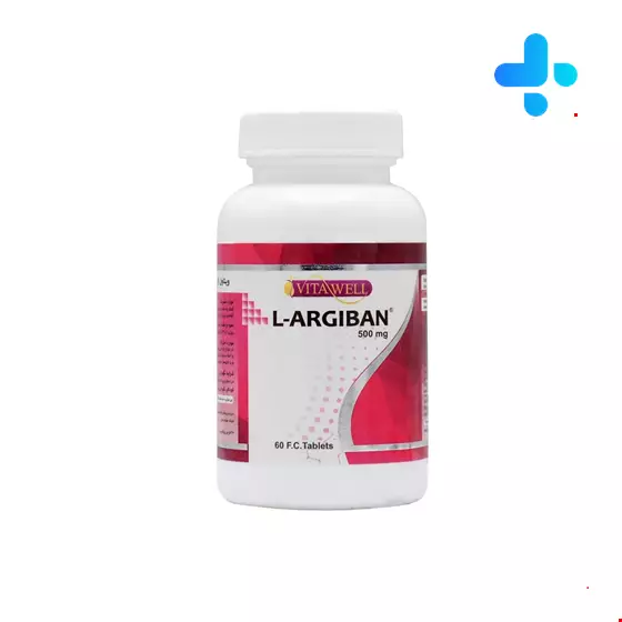 Vitawell L-Argiban 500mg  60Tablets