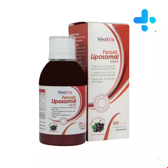 Viva Kids Ferosis Liposomal Syrup 200 Ml 