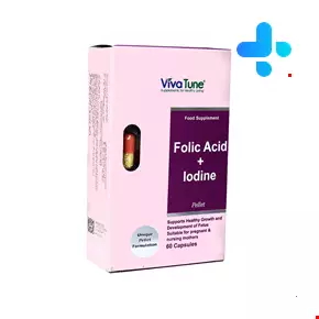 کپسول فولیک اسید و ید ویواتیون 60 عددی