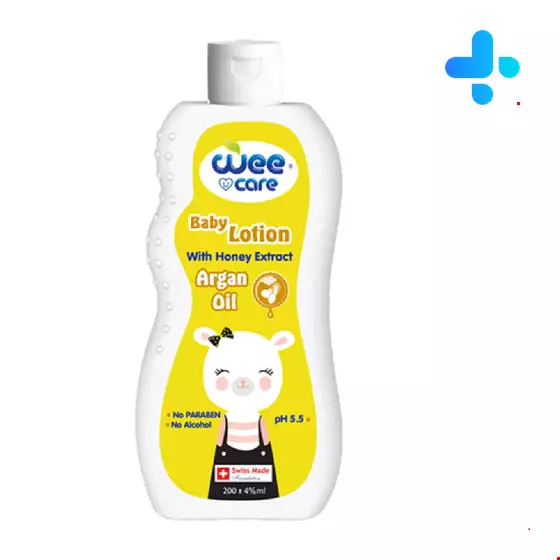 Wee Care Baby Lotion With Argan Oil And Honey Extract 200 Ml