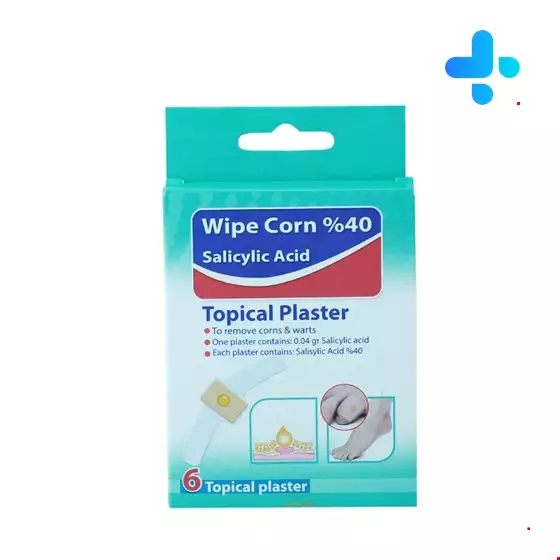 Wipe Corn Topical Plaster 6 Pcs