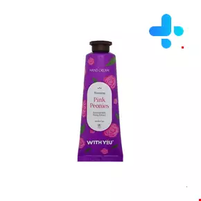 With you Hand Cream with Pink Peonies 50ml