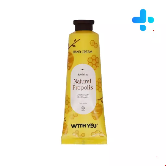 With you Hand Cream with soothing Natural Propolis 50 Ml