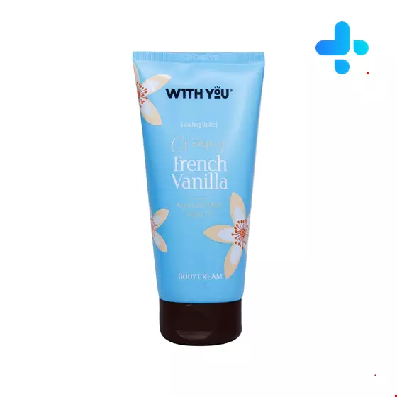 With You Lasting Relief French Vanilla Body Cream 200 ml