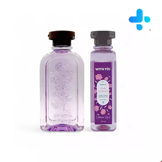 With You Pink Peonies Body Shampoo For All Skin Type 250 ml