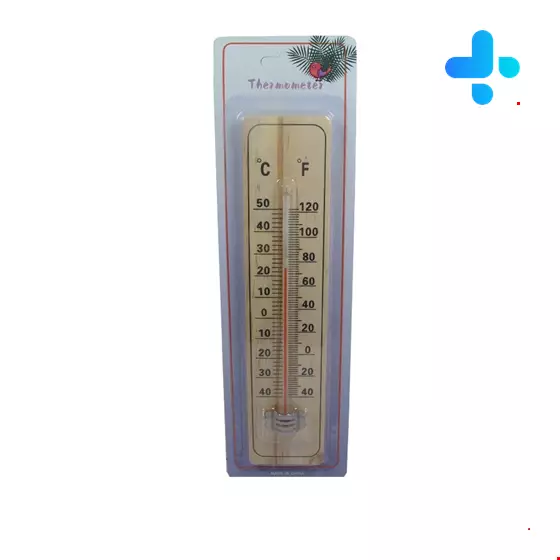 Wooden thermometer