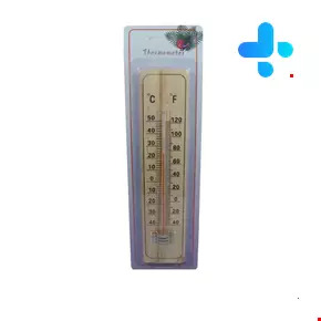 Wooden thermometer