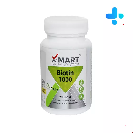 X Mart Biotin 1000 60 Tablet
